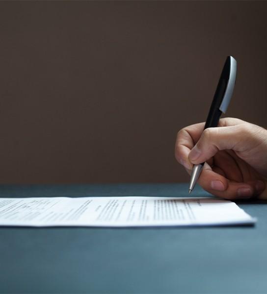 Signer un contrat